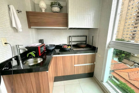 Apartamento com 3 dormitórios à venda, 191 m² por R$ 2.995.000,00 - Embaré - Santos/SP