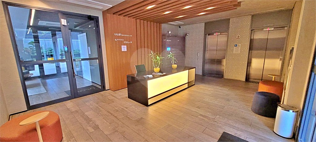 Apartamento à venda com 1 quarto em Brooklin Paulista, São Paulo, SP