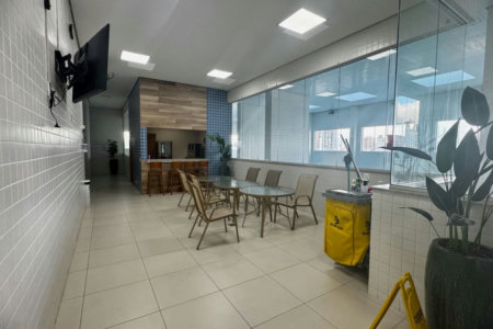 Apartamento com 3 dormitórios, 129 m² - venda por R$ 2.190.000,00 ou aluguel por R$ 11.770,00/mês - Aparecida - Santos/SP