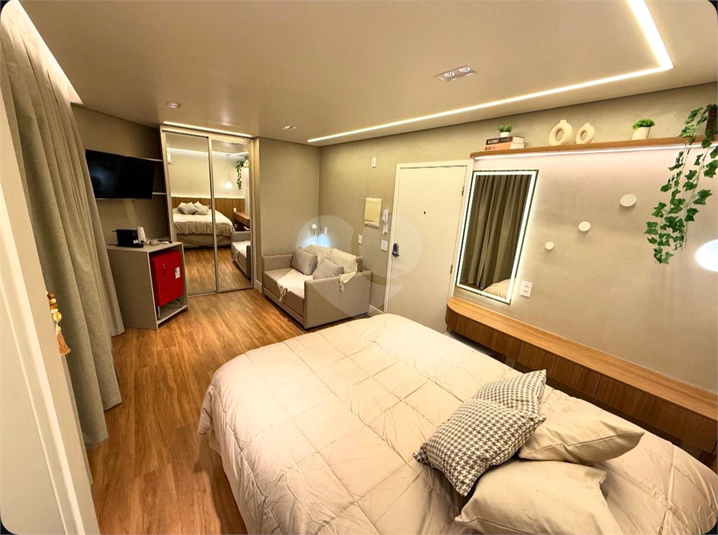 Apartamento com 35m², 1 dormitório, à venda na Bela Vista