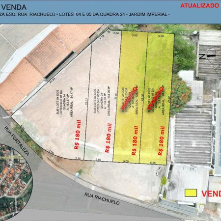 Terreno à venda em Jardim Imperial, Atibaia, SP