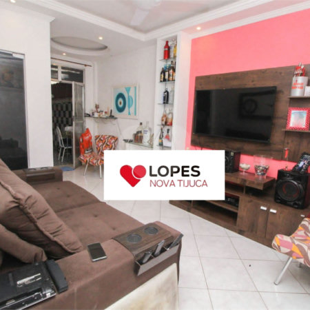 Apartamento à venda com 2 quartos em Grajaú, Rio de Janeiro, RJ