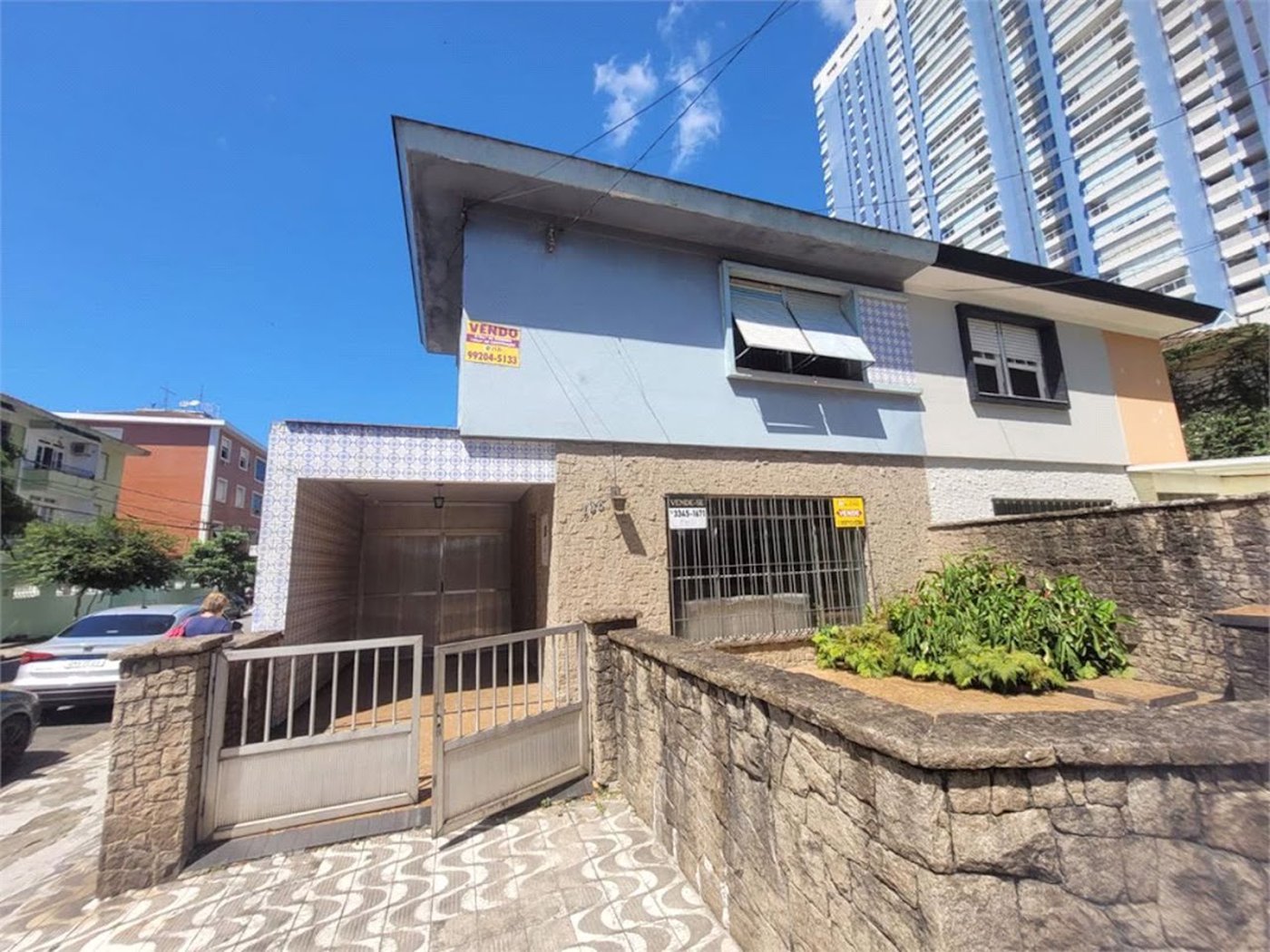Casa Residencial para locação, Aparecida, Santos - CA0306.