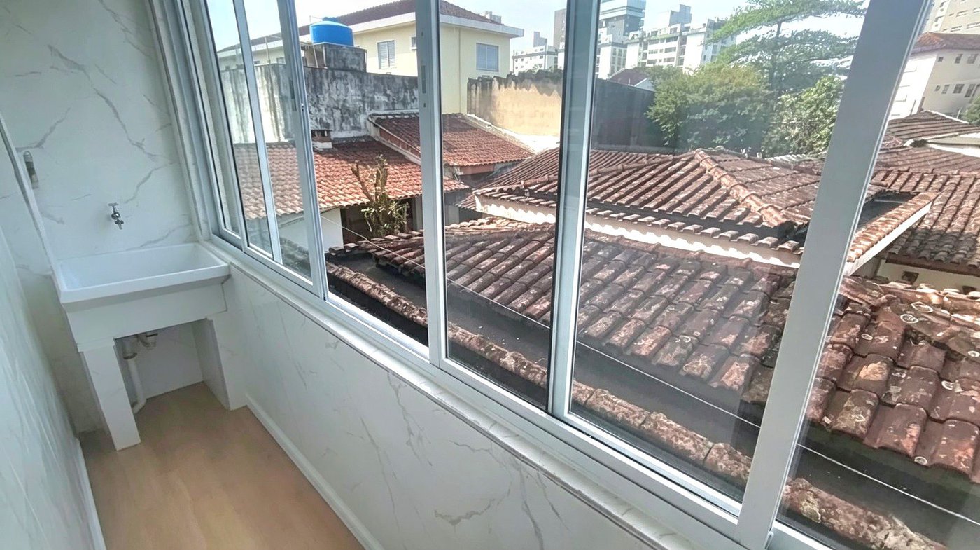 Apartamento com 2 dormitórios à venda, 56 m² por R$ 345.000,00 - Vila Belmiro - Santos/SP