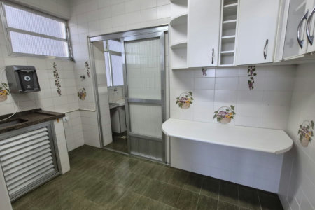 Apartamento com 2 dormitórios para alugar, 105 m² por R$ 5.500,00/mês - Embaré - Santos/SP