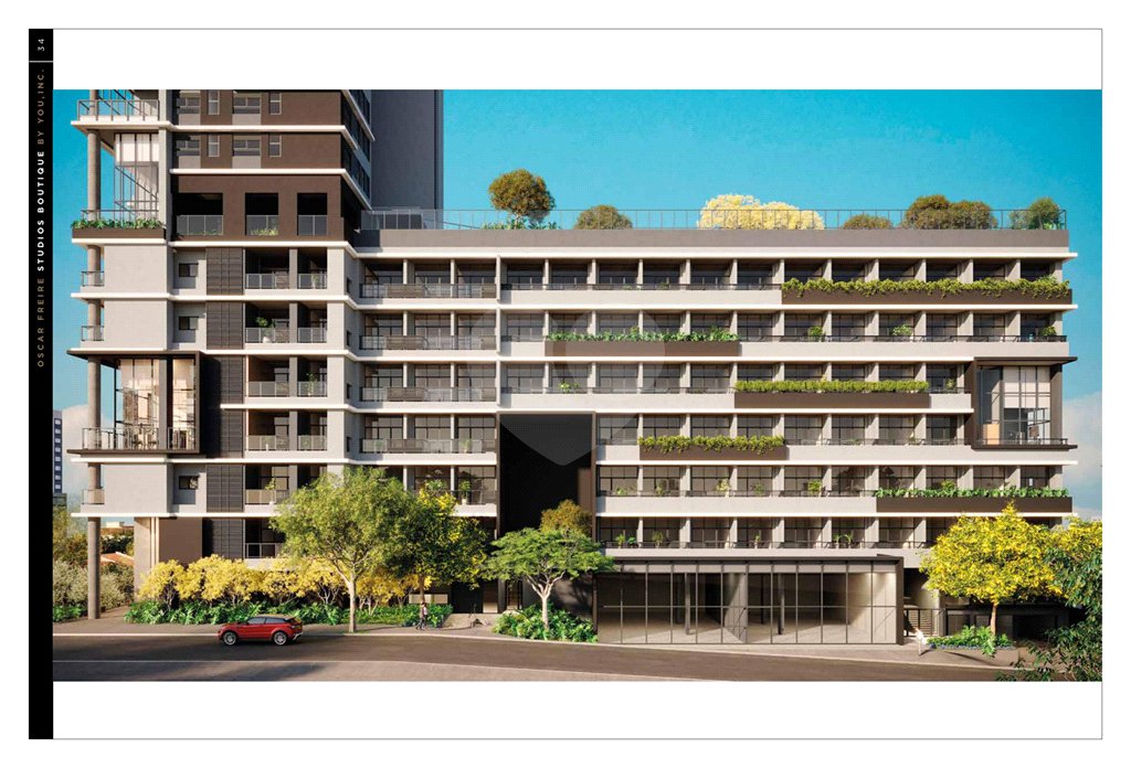 Flat à venda com 1 quarto em Jardim América, São Paulo, SP
