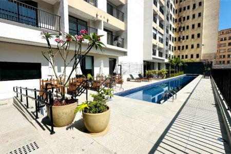 Apartamento 1 dormitório e vaga - Centro
