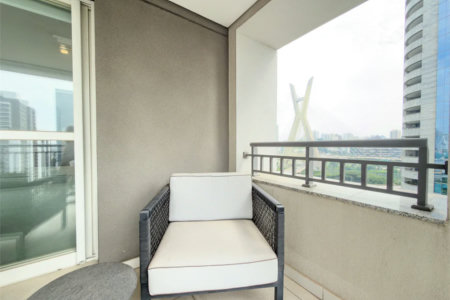 Apartamento à venda com 1 suíte em Cidade Monções, São Paulo, SP