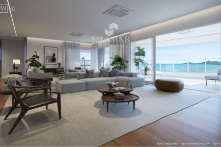 Apartamento com 4 dormitórios à venda, 433 m² por R$ 9.390.000,00 - Gonzaga - Santos/SP