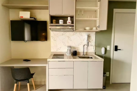Studio para alugar com 1 suíte em Jardim das Acácias, São Paulo, SP