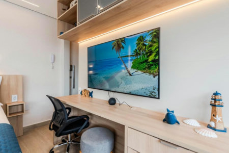 Apartamento com 1 dormitório à venda, 31 m² por R$ 550.000,00 - Boqueirão - Santos/SP