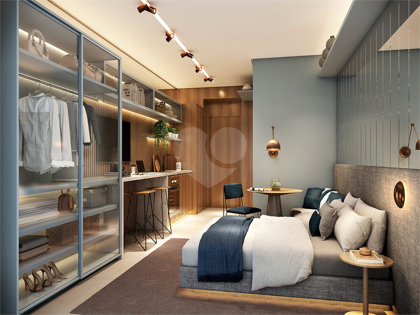 Apartamento a venda no Itaim-Bibi, Novo, 42 m², lazer e próximo ao parque