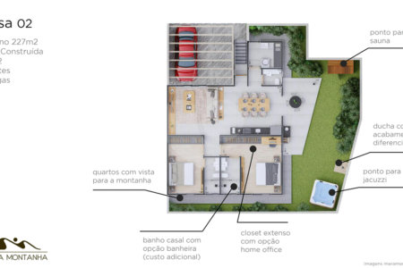 Casa à venda com 2 suítes em Itapetinga, Atibaia, SP