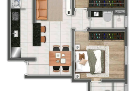 Casa à venda com 2 quartos no condomínio Residencial Sonhar Bella, Atibaia - SP