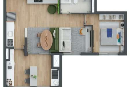 Apartamento à venda com 3 quartos, sendo 1 suíte, em Vila Cordeiro, São Paulo, SP