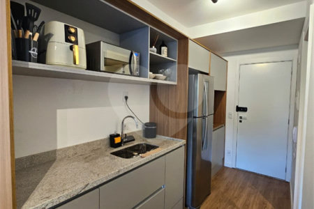 Apartamento à venda com 1 quarto em Moema, São Paulo, SP