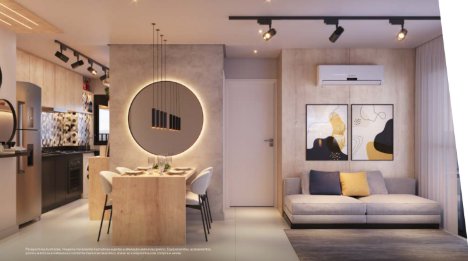 Square Boa Vista - Living
