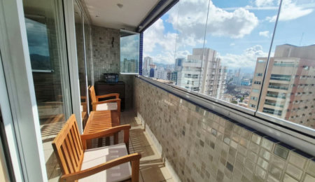 Apartamento com 3 dormitórios, 120 m² - venda por R$ 990.000,00 ou aluguel por R$ 11.160,00/mês - Boqueirão - Santos/SP