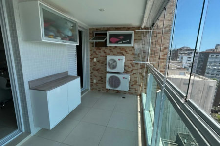 Apartamento com 3 dormitórios à venda, 126 m² por R$ 1.590.000,00 - Boqueirão - Santos/SP