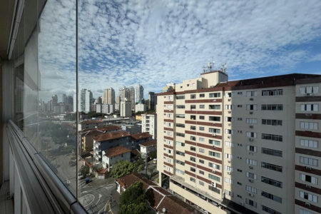 Apartamento com 2 dormitórios à venda, 66 m² por R$ 800.000,00 - Campo Grande - Santos/SP