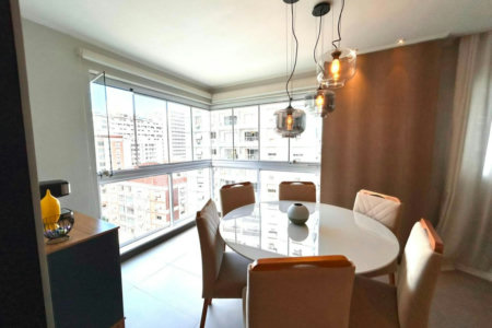 Apartamento com 2 dormitórios à venda, 100 m² por R$ 1.390.000,00 - Pompéia - Santos/SP