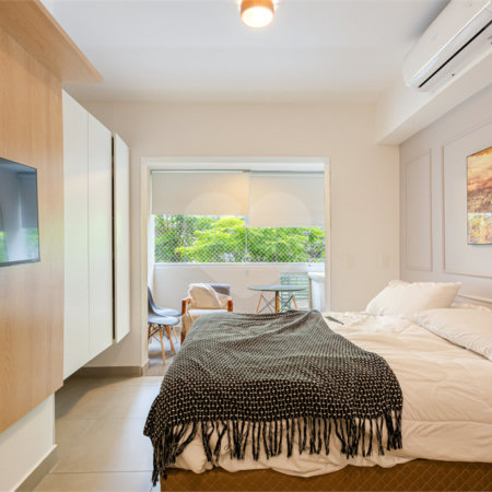 Apartamento à venda ou para alugar com 1 quarto em Vila Madalena, São Paulo, SP