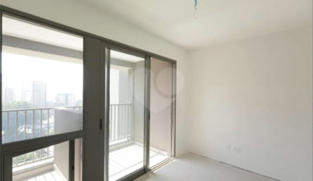 Apartamento à venda com 1 quarto em Brooklin Paulista, São Paulo, SP