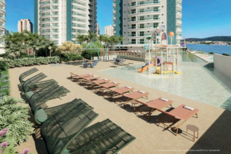 Apartamento com 2 dormitórios à venda, 113 m² por R$ 1.717.700,00 - Ponta da Praia - Santos/SP