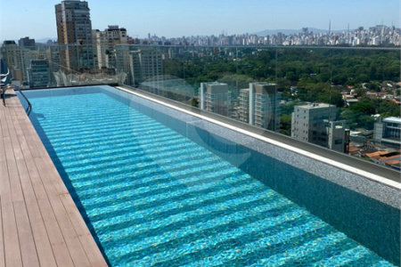 Studio para alugar com 1 suíte,  em Moema, São Paulo, SP