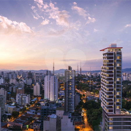 Apartamento à venda com 1 quarto em Pinheiros, São Paulo, SP