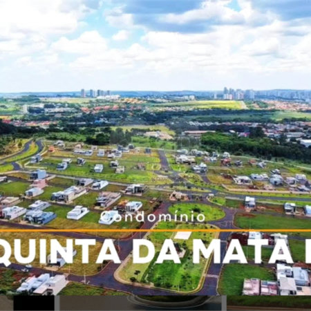 Loteamento à venda no condomínio Quinta da Mata 2, Ribeirão Preto - SP