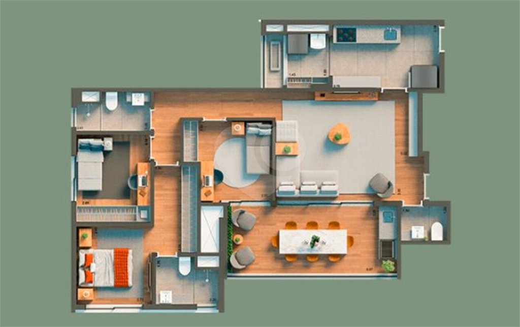 Apartamento à venda com 3 quartos em Vila Clementino, São Paulo, SP