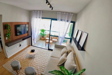Apartamento com 2 dormitórios à venda, 78 m² por R$ 420.000,00 - Vila Júlia - Guarujá/SP