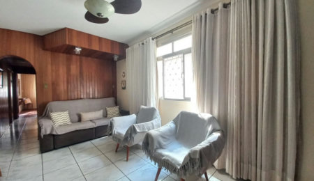 Belíssimo Apartamento de Frente, 3 Quartos, com Garagem Fechada, à Venda no Marapé – Santos/SP