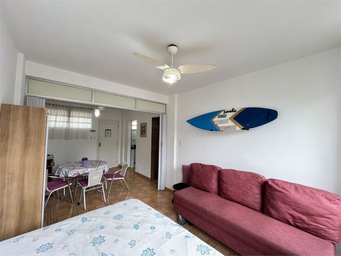 Apartamento com 1 dormitório à venda, 58 m² por R$ 400.000,00 - Barra Funda - Guarujá/SP