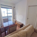 Apartamento mobiliado em Moema, - 1 quarto, sala e cozinha - 1 vaga