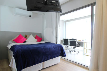 Sala à venda com 1 quarto em Indianópolis, São Paulo, SP