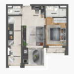 Apartamento à venda com 1 quarto em Vila Clementino, São Paulo, SP