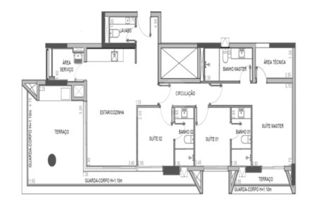 Apartamento à venda com 3 suítes em Vila Clementino, São Paulo, SP