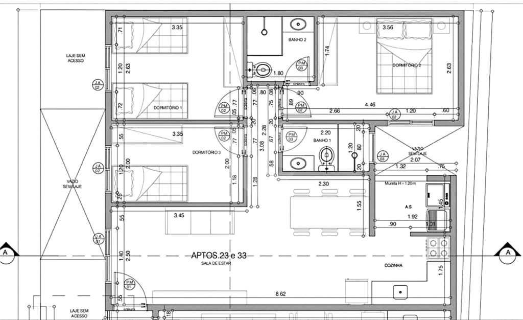 Apartamento à venda com 3 quartos, sendo 1 suíte, em Vila Gustavo, São Paulo, SP