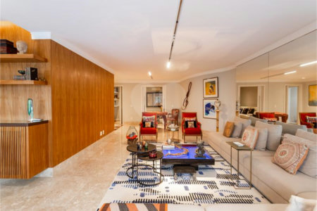 Apartamento a venda nos Jardins 262 m2, 3 suites e 3 vagas