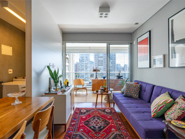 Apartamento à venda com 1 suíte em Brooklin, São Paulo, SP