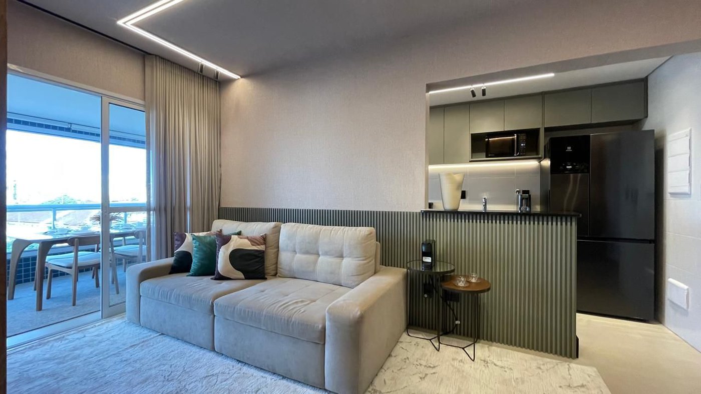 Apartamento com 1 dormitório à venda, 60 m² por R$ 990.000,00 - Boqueirão - Santos/SP