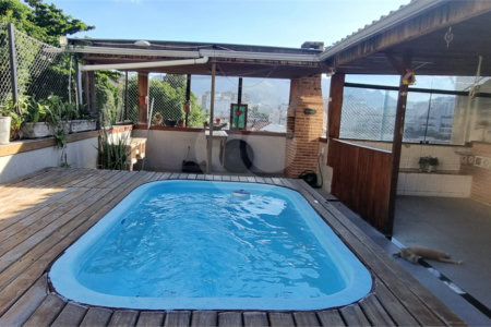Casa de Vila à venda com 3 quartos, sendo 2 suítes,  em Tijuca, Rio de Janeiro, RJ