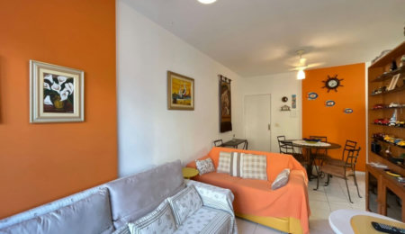 Apartamento com 1 dormitório à venda, 52 m² por R$ 290.000,00 - Jardim Três Marias - Guarujá/SP