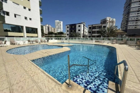 Apartamento com 2 dormitórios à venda, 89 m² por R$ 770.000,00 - Vila Guilhermina - Praia Grande/SP