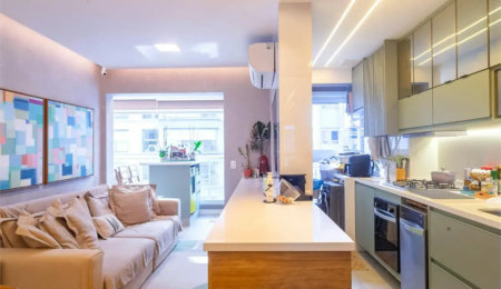 Apartamento à venda com 2 quartos, sendo 1 suíte,  em Jardim das Acácias, São Paulo, SP