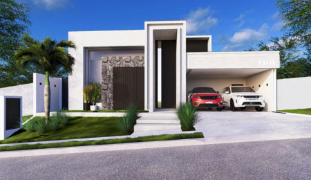 Casa à venda com 4 suítes no condomínio Damha IV, Presidente Prudente - SP