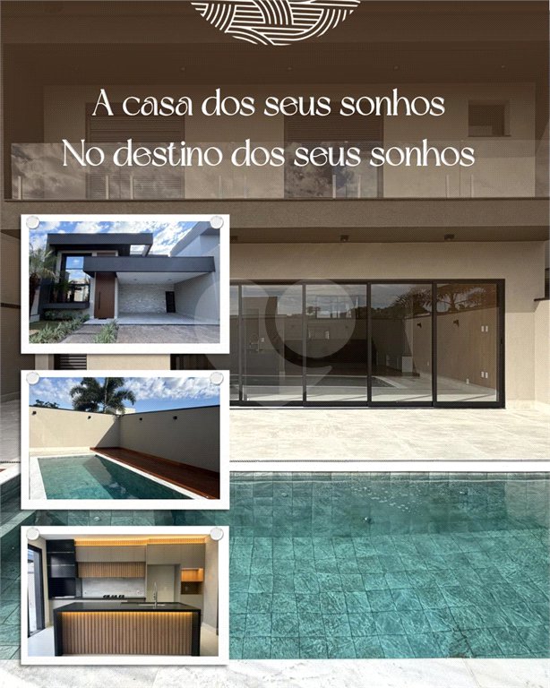 Casa à venda com 3 suítes no condomínio Villa do Sol, Valinhos - SP
