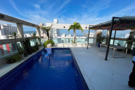 Cobertura com 3 dormitórios à venda, 320 m² por R$ 3.100.000,00 - Gonzaga - Santos/SP